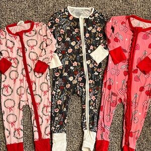 Bundle of convertible rompers, Caden Lane, Kiki and Lulu, and Spearmint Love